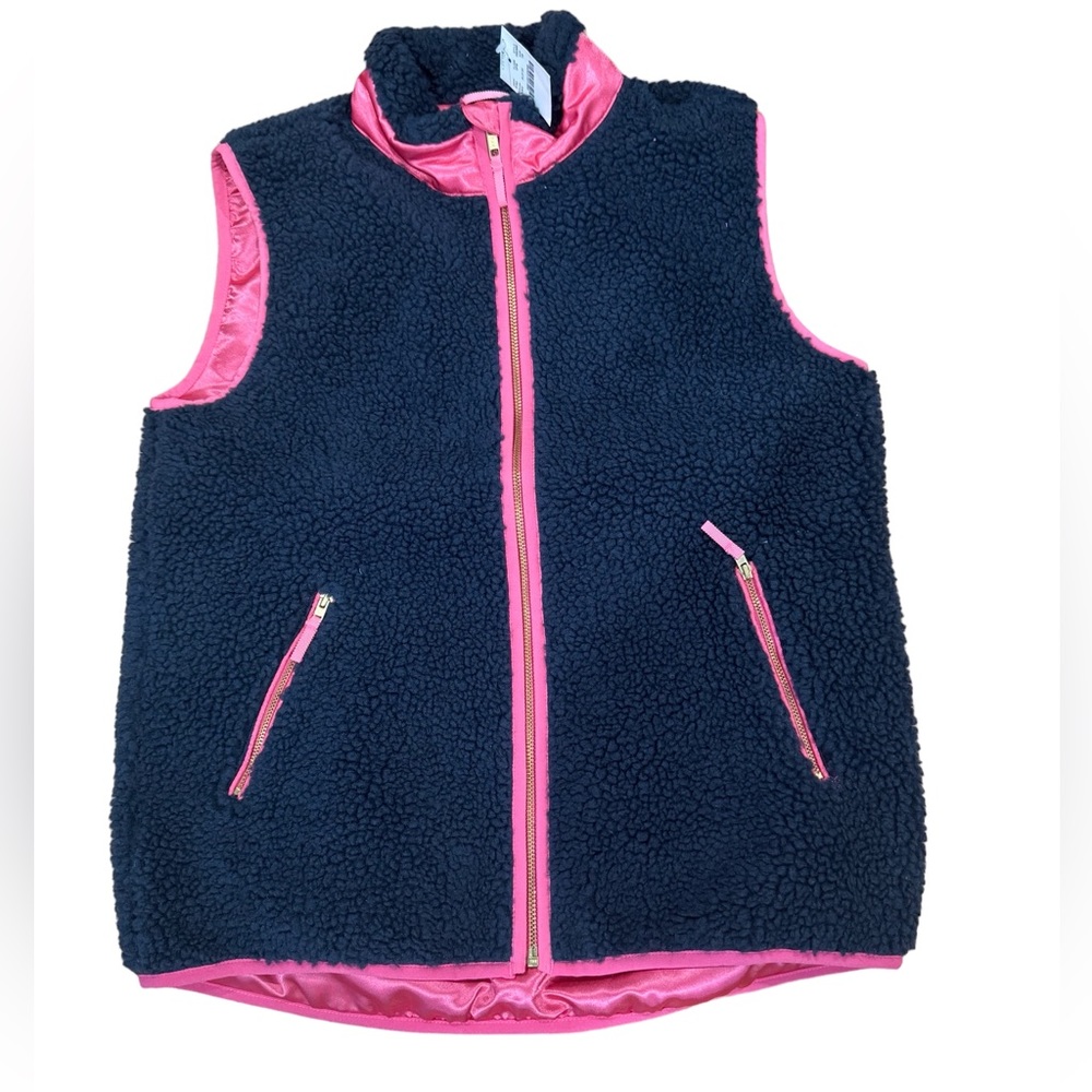 J CREW Girls Sherpa Vest